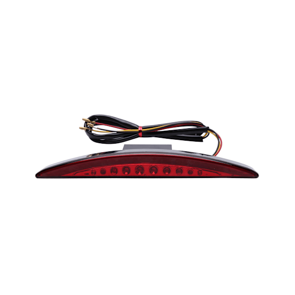 Motorcykel Bakskärm Spets Broms LED Bakljus Blinkers Lampa För Harley Davidson Dyna Fat Bob Fxdf Breakout Efi Fxsb Cvo [DB] Red