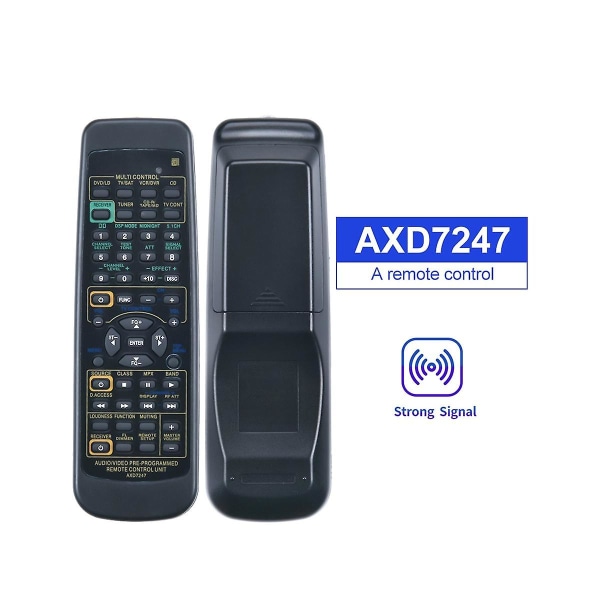 Fjernkontroll for Pioneer Receiver AXD7247 R VSX-D510 VSX-D209 VSX-D409 D511 Vsx D510 [DB] black