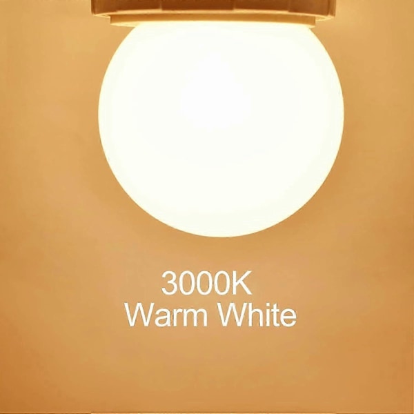 WXH 6 kpl B22 LED-lamppu 3W Golfpallolamput B22 Bajonetti Pieni pallolamppu Hehkulamppu Himmennettävä [DB]