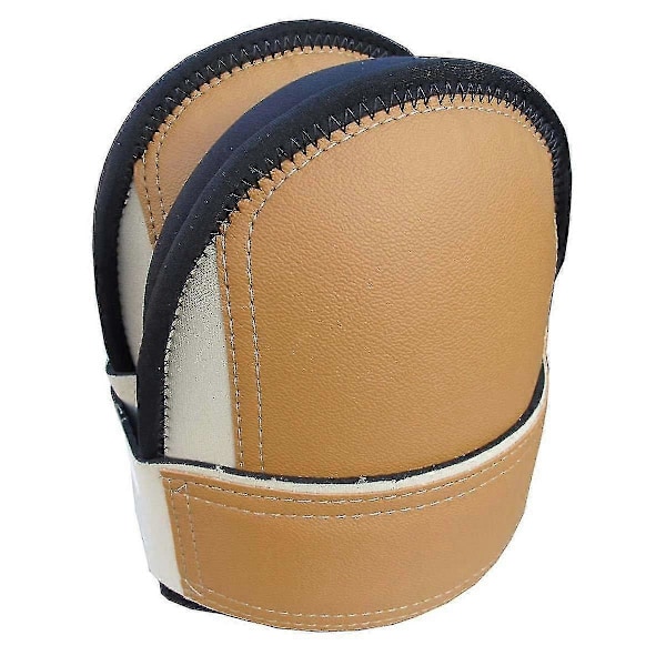 SuperSoft Leatherhead Knäskydd - (Stor Storlek / Förpackade i Par) [db]