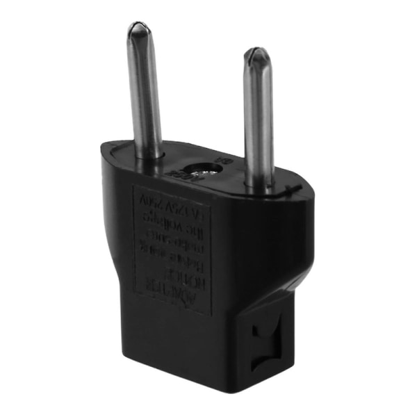 5x Usa Us To Eu Plug Converter Travel AC Plug Adapter db