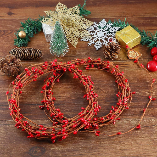 40 fot Double Pip Garland Berry Garland Floral Craft Country Pip Berry Garland