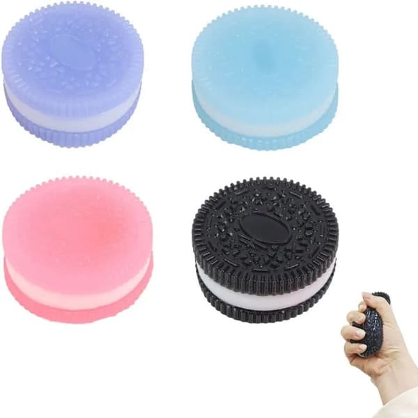 Oreo Stressaflastningslegetøj - Lindrer stress - Ultrablødt - Dekompression (DB)