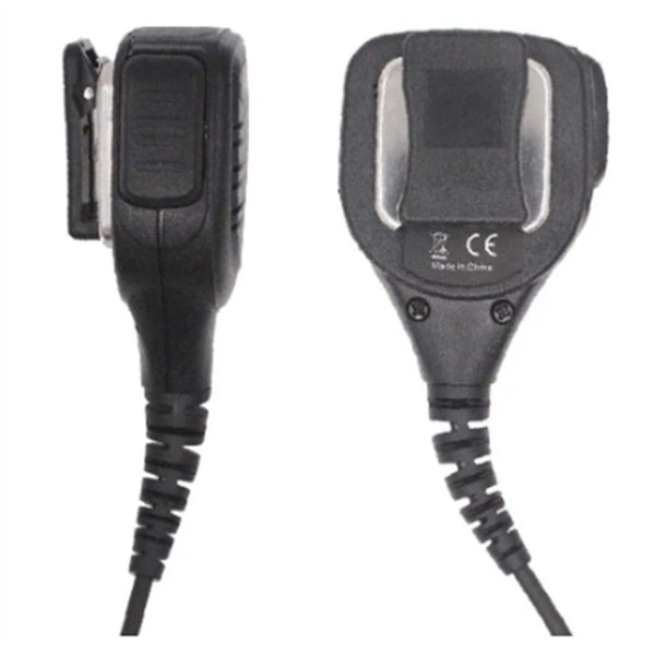 Håndfri høyttalermikrofon for Motorola DEP550/E DEP570/E DP2400E DP2600E DP3441E TETRA Radio MTP [DB] Black