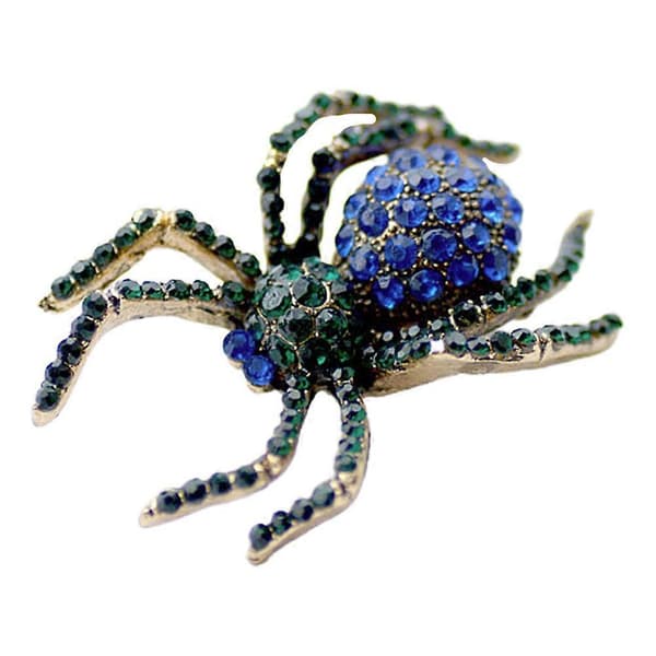Trendy Rhinestone Edderkopp Brosje Dekor Til Jenter Alle Anledninger 1Stk[DB]