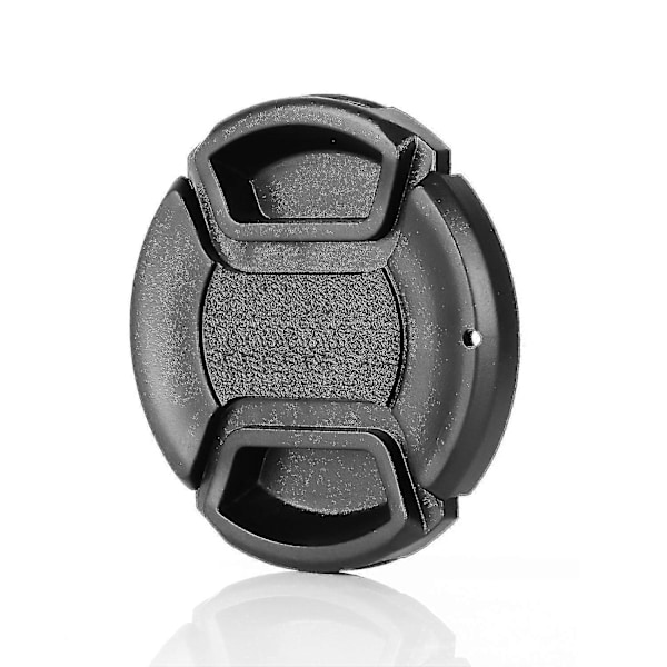 Kamera 52mm Objektivdæksel Center Pinch Med Objektivdæksel Snørehul Bundle Kompatibel Med Nikon Sony Canon Dslr Kameraer Andre Dslr Kameraer Uv Objektiv (db