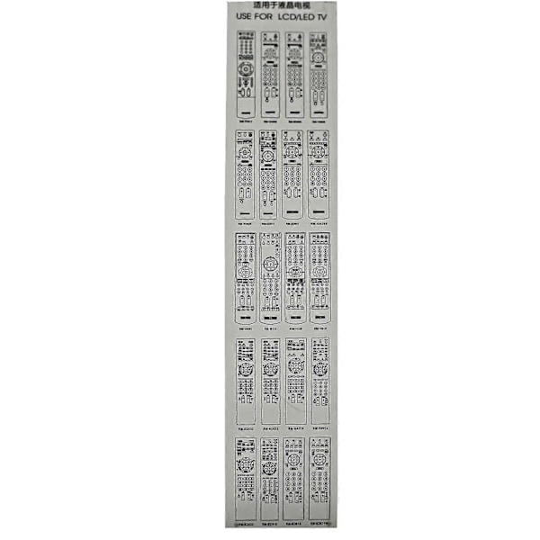 Universal Fjernbetjening til Sony Bravia TV Smart LCD LED RM-ED030 RM-ED018 RM-D998 Serie Controller [DB]