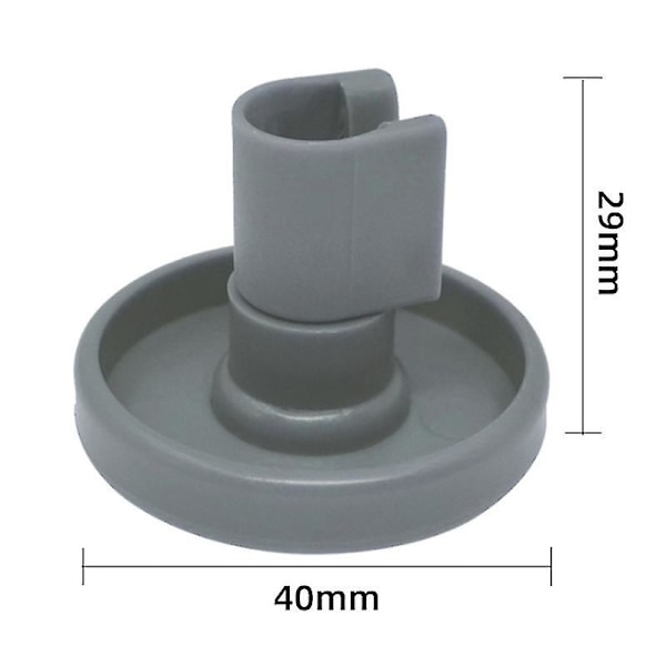 12 stk oppvaskmaskin hjul nedre kurv hjul for Aeg Electrolux Favorit Zanussi oppvaskmaskin hjul  [dB}