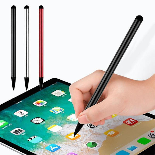 Känslig kapacitiv pekskärmspenna för telefon, kompatibel med Apple iPhone 6s iPad Jikaix Red