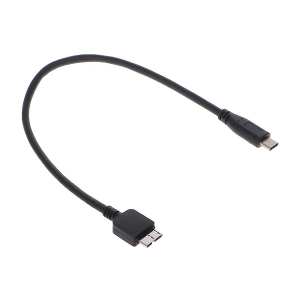 Usb-c - USB 3.0 Micro B -kaapeli Pikalataus- ja synkronointitiedonsiirtojohto [DB]