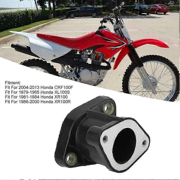 Kvalitets karburator indsugningsmanifold adapter samlingsstøvle passer til Honda CRF100F XR100R[DB]