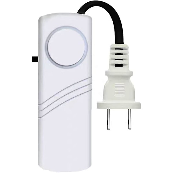 Strømsvigtsalarm, Automatisk Strømsvigtsadvarsel, 80dB LED-indikator, Smart Alarm Advarselssirene, Strømafbrydelsesalarm (Kræver AAA-batteri, [db]