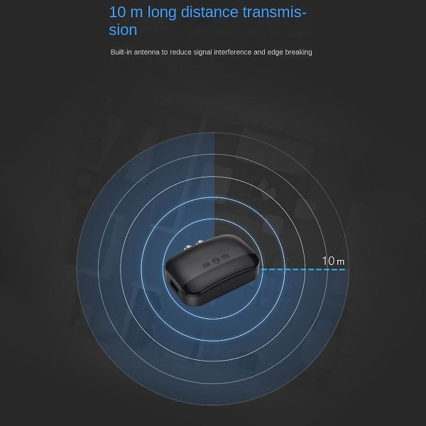 5.0 Audio Bluetooth-mottaker U-disk Rca 3,5 mm Aux trådløs adapter med Tf-kort for høyttalerforsterker bilsender