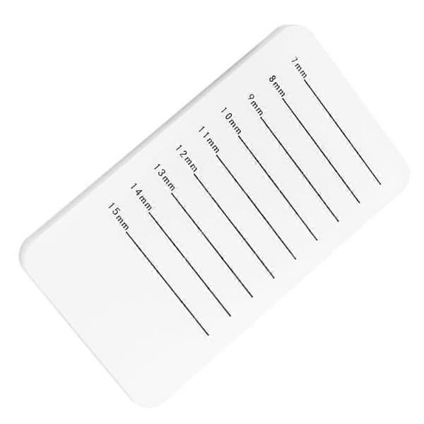 Vipper Display Board Hvit Akryl for Vippeextensions 1 stk Brett[DB]