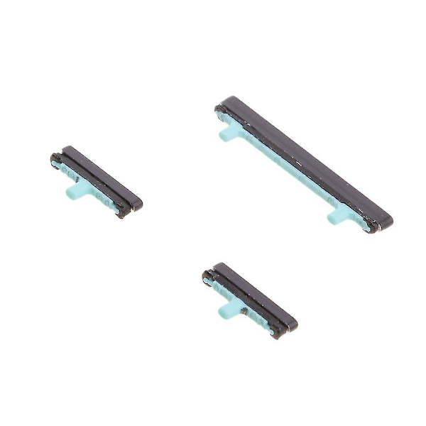 For Samsung S8/s8+, på/av-knapp + volumkontrollknapper erstatning svart [db] Black