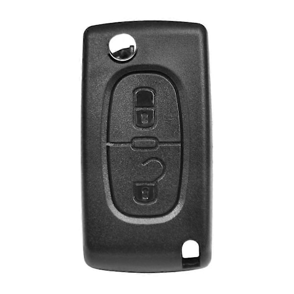 Bilnøkkel Fjernkontroll Flip Nøkkelhus 2 Knapper CE0523 CE0536 For Peugeot 308 207 307 3008 5008 807 For Citroen C2 C3 C4 C5 C6 C8 [Db] Model 3