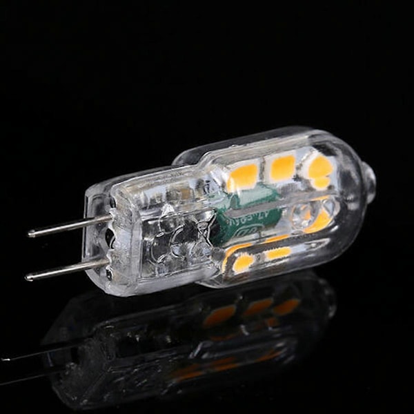 Tomshine G4 LED-pære 12-pakning varm hvit db style5225