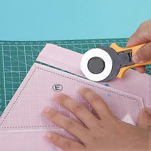 Femdelt sysæt, patchwork linealværktøj, symønster, patchwork linealsæt, patchworkmønster, akryl DIY sylinjal, patch [DB]
