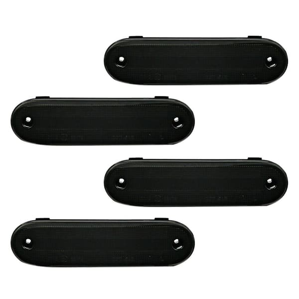 4X LED Side Light Røget Linse Forreste Bageste Blinklys Blinklyslampe til MX-5 MX5 MIATA 1990-20 [DB] black
