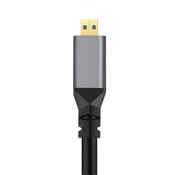 Typ A 0.5-2.4m 4K Micro HDMI till HDMI Spiralkabel Förlängningskabel Hane till Hane HDMI2.0 Flexibel Spiral [db]