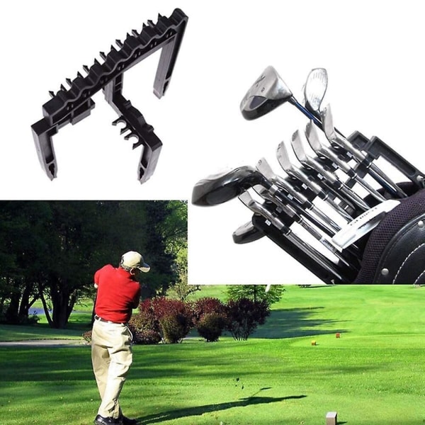 Golfmailojen kiinnitysvarsien pidike, Golf 9 Iron-mailan pidikkeiden jakaja, abs-akselin pidikkeen pinoaja