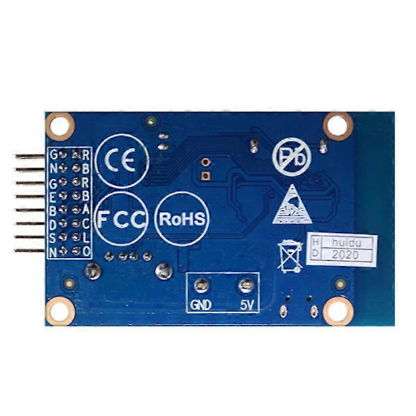Fullfärgad Modulstyrenhet WF1 Kretskort P3 P4 P5 P10 LED för Matris Digital Panel db Blue