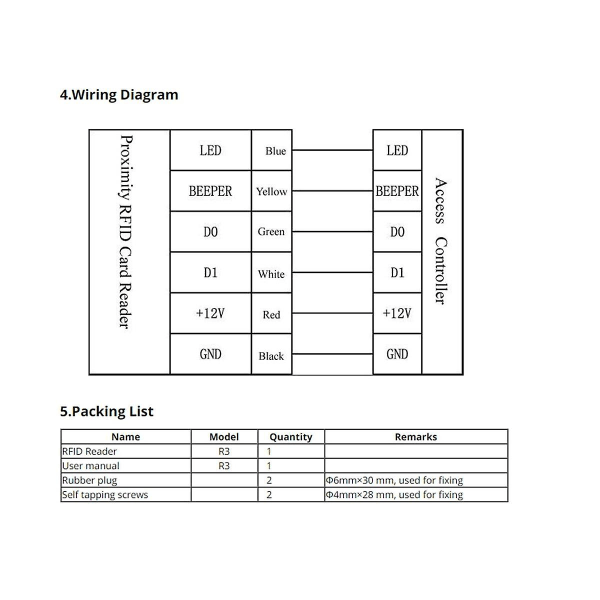 Lang rekkevidde Rfid-leser 125khz 13,56mhz Smart Proximity-kortleser Adgangskontrollsystem Ip68 Vann