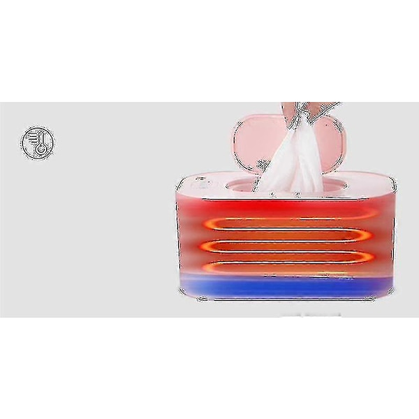 Kannettava Pyyhkeidenlämmitin ja Pyyhkeidenlämmitin USB-portilla db Blue