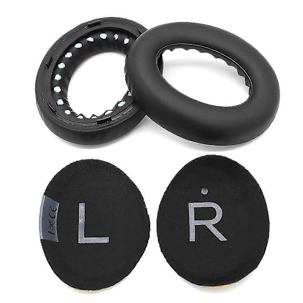 1 Par Ersättnings Proteinläder Öronkuddar Öronkuddar för Bose 700/NC700 Bluetooth Hörlurar [Db] Black
