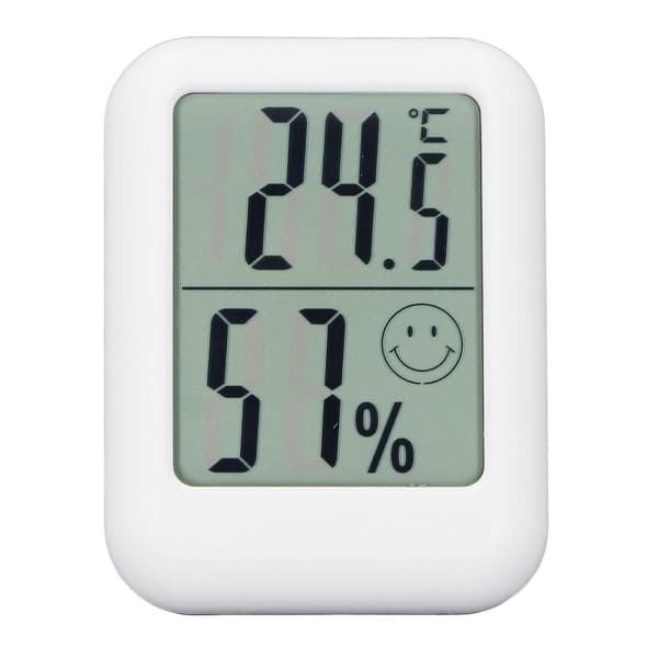 Digital Display Temperatur Luftfuktighet Mätare Exakt Elektronisk Termometer Hygrometer för Sovrum Kontor [DB]