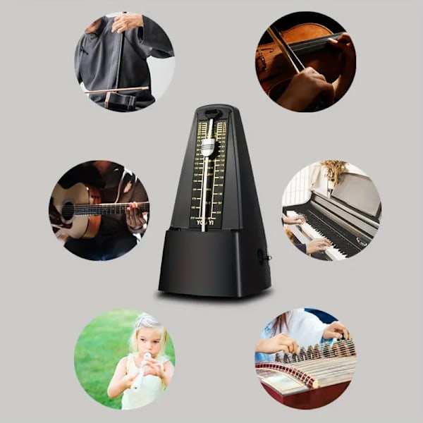 Piano Metronom Gitar Fiolin Piyano Hulusi Erhu Sınav Plastik Hareket Ritmi Makinesi Ritmi Düzeltici Parçaları [DB]
