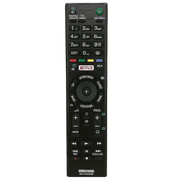 Fjärrkontroll Rmt-tx200e för Sony TV Kd-49xd7004, Kd-49xd7005, Kd-50sd8005, Kd-65xd7505 [DB]