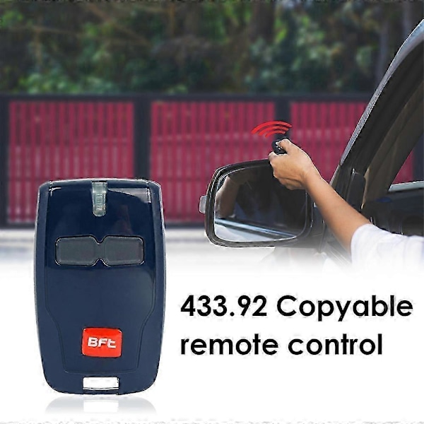 BFT 433.92MHz Grind Garageports Sändare Fjärrkontroll Nyckelbricka Klonkopia Nyckel [Db] 4 button