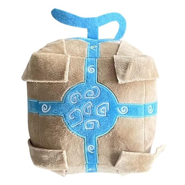 2024 Söpö Blox Fruits Plushie-lelu Pehmoinen tyyny Täytetty eläinnukke Lapset Aikuiset Lahjat [DB] Blue