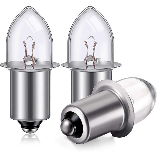 6-volt/ 4d-4.8-volt 0.75a Bajonettbas Krypton Ersättningslampa Ficklampa Lampor (3 Stycken) [DB] 3