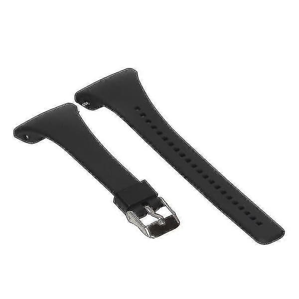 Til Polar Ft4 & Ft7 Silikone Urrem [DB] Black