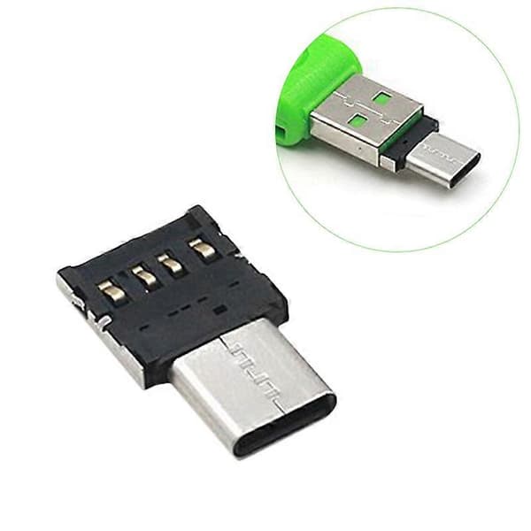 Mobiltelefon PC Tablet Type-C til USB OTG Adapter Konverter Stik til MacBook JIKAIX [DB] A