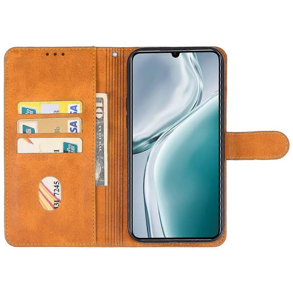 Läderfodral till OUKITEL C50 [DB] Brown