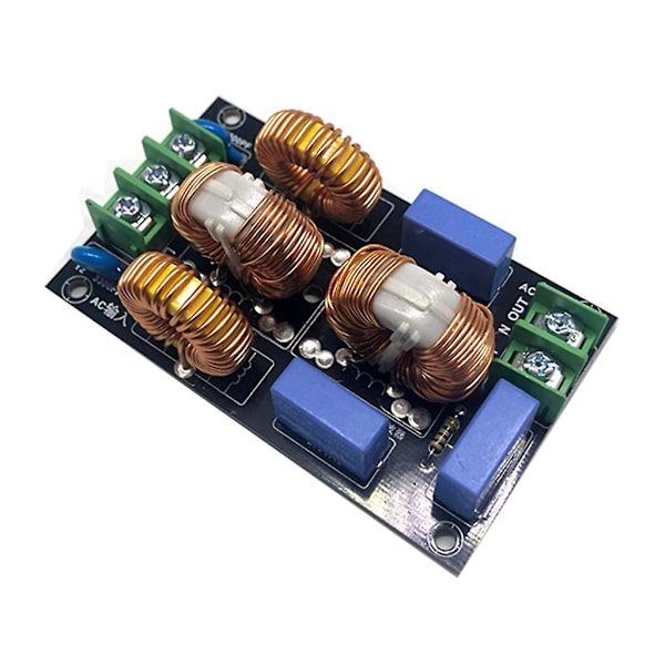 Forsterker Lyd Effektfilter 4a 10a 20a AC Strømforsyning DC EMI Filter Filtrering {DB} 4A