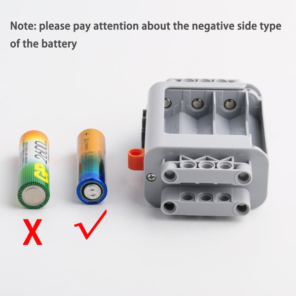 Tekniske deler Servo Motor Batteriboks IR Infrarød Fjernkontroll Mottaker PF Modell Kompatibel med eds Blokker Klosser db Lithium Battery Box