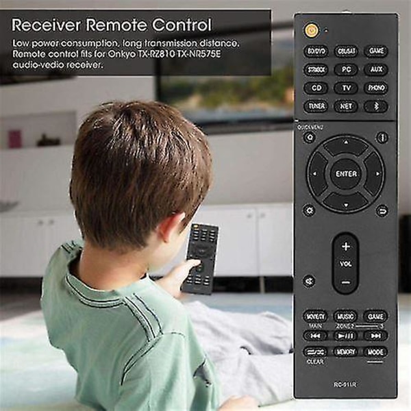 Rc-911r Fjärrkontroll för Onkyo Tx - Rz810 Tx - Nr575e Audio-vedio Receiver