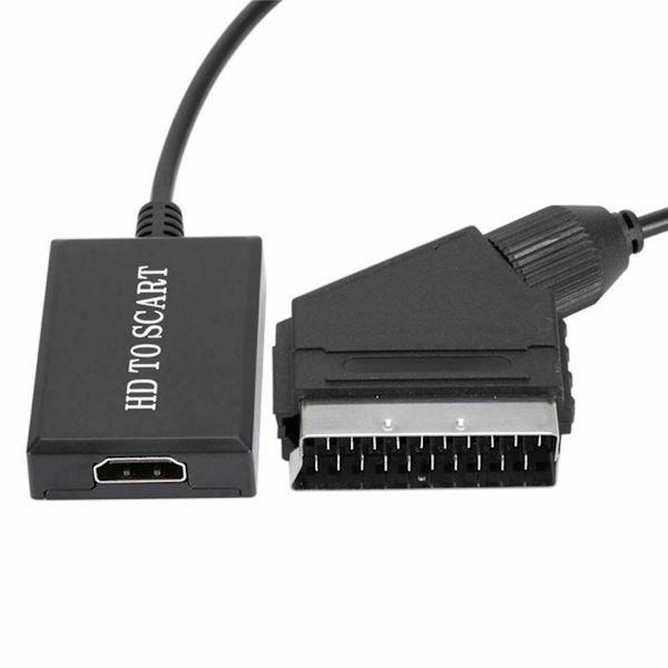 Hdmi til Scart-kabel Hdmi til Scart-adapter Hdmi til Scart-konverter Videoadapter