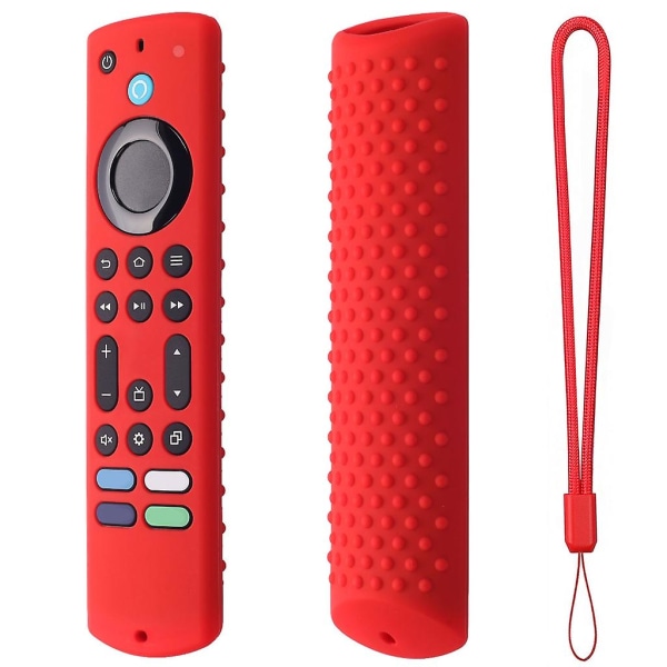 Case Fire Stick 4k 2023/fire 55" 4serie 4k Remote Cover estävälle laatikkolaukkulle Likaantumista estävä suojus [DB] Red