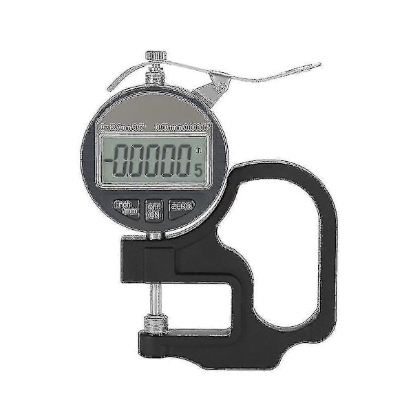 0,001 mm Digital Tykkelsesmåler Elektronisk Mikrometer I 0-12,7 mm Område For Papir Lær Klær Tråd Måleverktøy-sfygv {Db}
