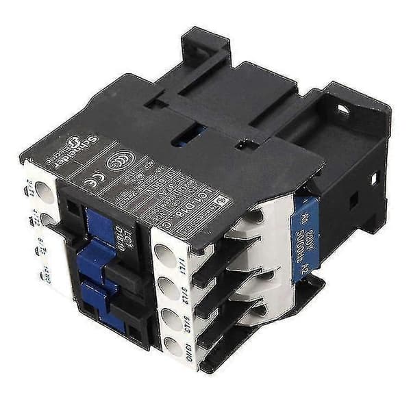 AC Kontaktor AC220V Spole 18A Motor Starter Relæ LC1 D1810 Sort [DB]