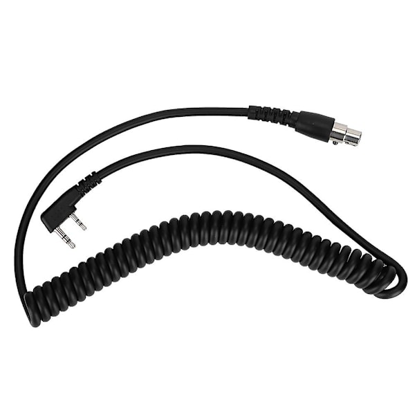 2-pin to 5-pin kierrekaapeli Kenwood/hyt/baofeng/relm -kaksisuuntaisille radioille ja kuulokkeille {DB