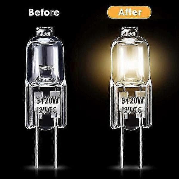 G4 halogenlampor [DB] 20W 10pcs