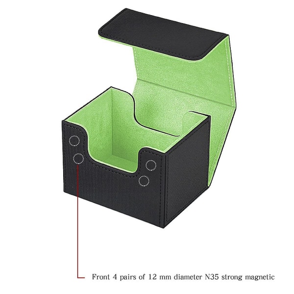 Samlekort Deck Box Kortarrangør Opbevaring Samleobjekt Spilkort Etuier Beskyttere Beholder Til 1