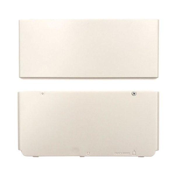 Ersättning Front Back Faceplate Plates Batterihölje Skal för New 3ds [DB] Black