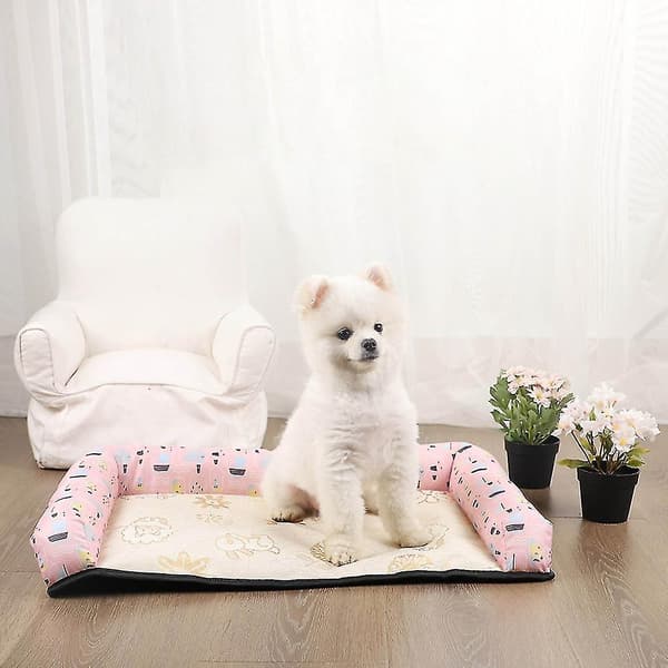 Kølemåtte til hunde, sommer-kæledyrsseng, selvafkølende måtte, bærbar liggestol/sofa[DB]